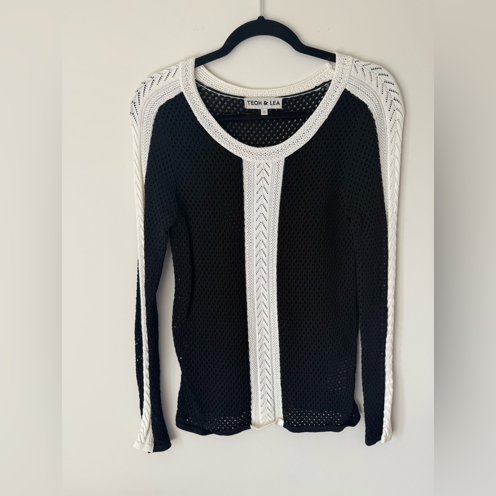 Black and White Women's Sweater